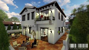 Murrieta Luxury Home by Are Abekasis patio balcony view