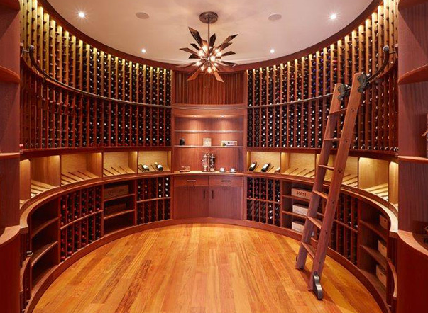 Luxurious Wine Cellar