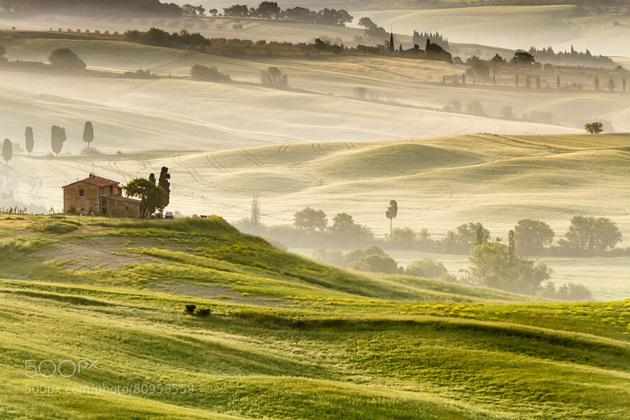 Morning in Tuscany