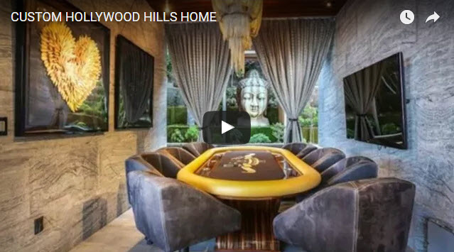 CUSTOM HOLLYWOOD HILLS HOME