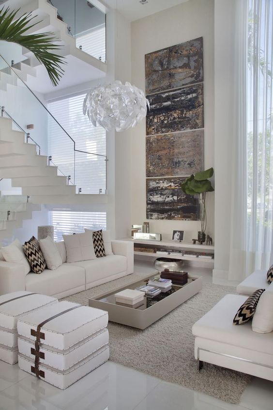 Luxury Home Interior Living Room, Decoration, Interior Design
